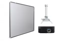 Комплект из интерактивной доски с проектором EXELL EWB7740/EXD102ST/DSM-14K