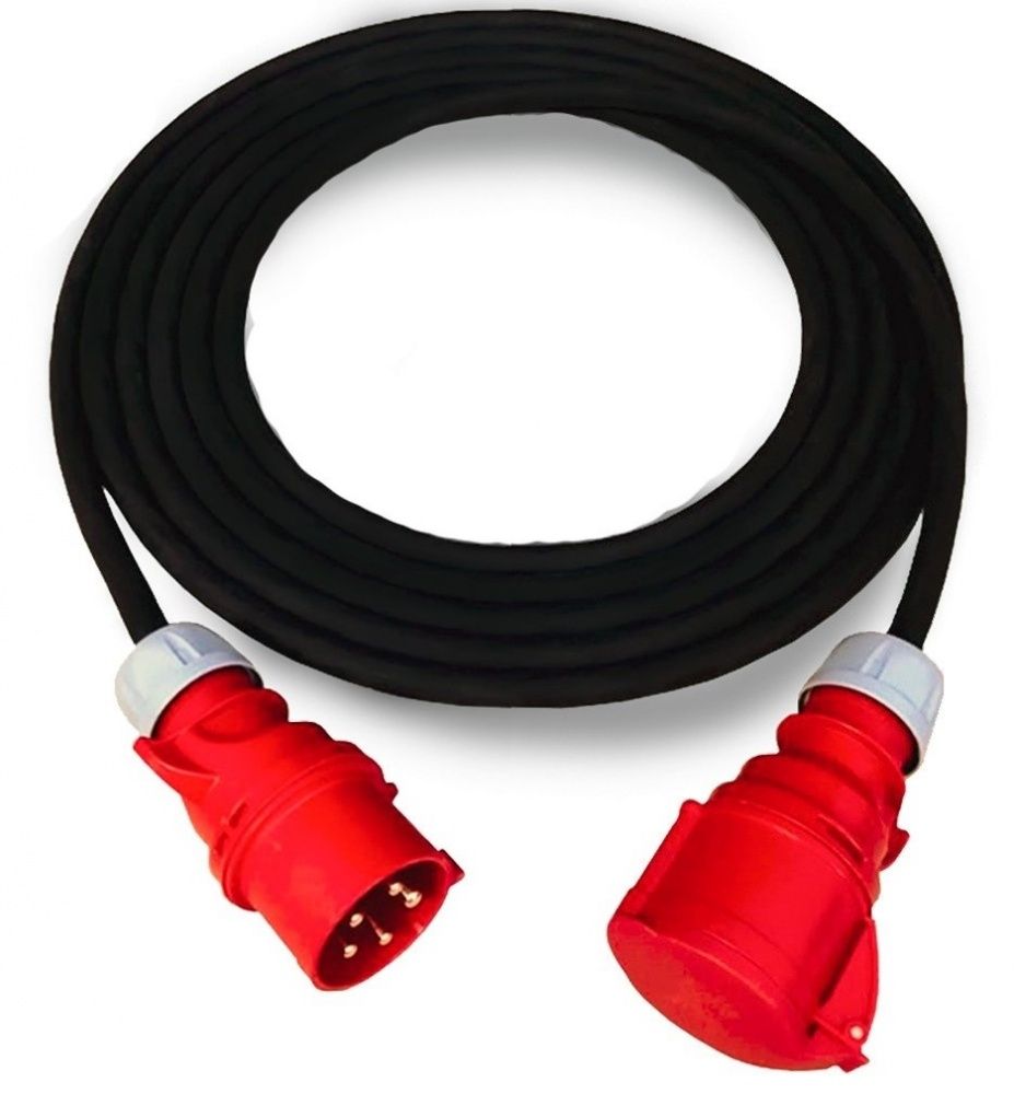 Удлинитель кабельный силовой EDS CP 5Х2,5-16А CEE 16A-5PIN/CEE 16A-5PIN 15М
