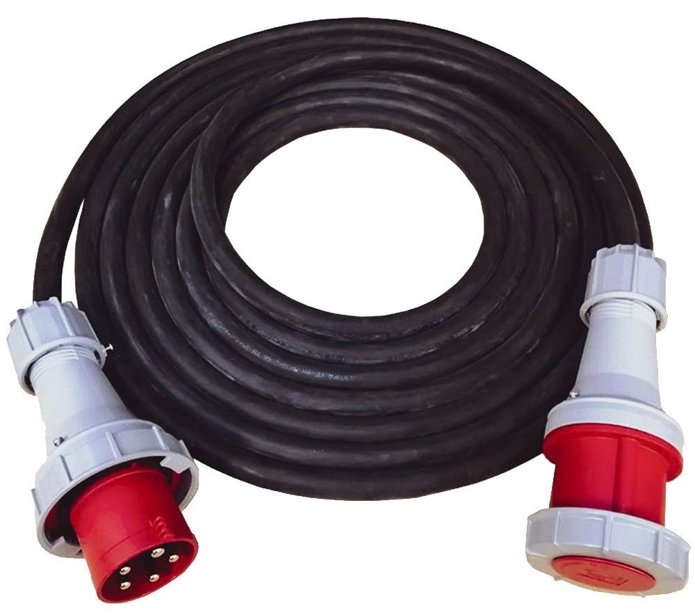 Удлинитель кабельный силовой EDS CP 5G25-125А CEE 125A-5PIN/CEE 125A-5PIN 20М