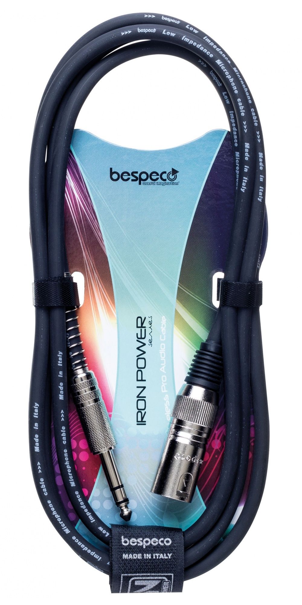 Распаянный кабель XLR - Jack BESPECO IROMS900