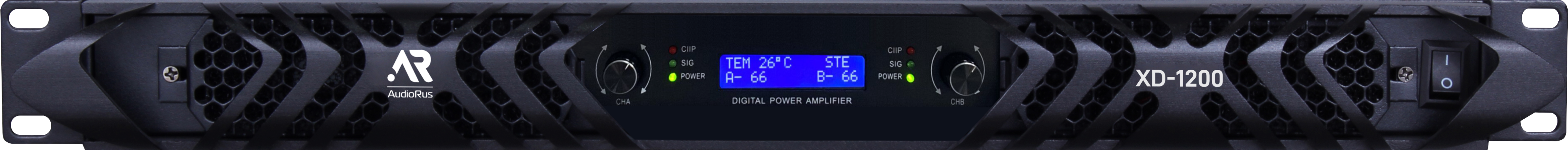 Цифровой усилитель мощности AUDIORUS XD-1200