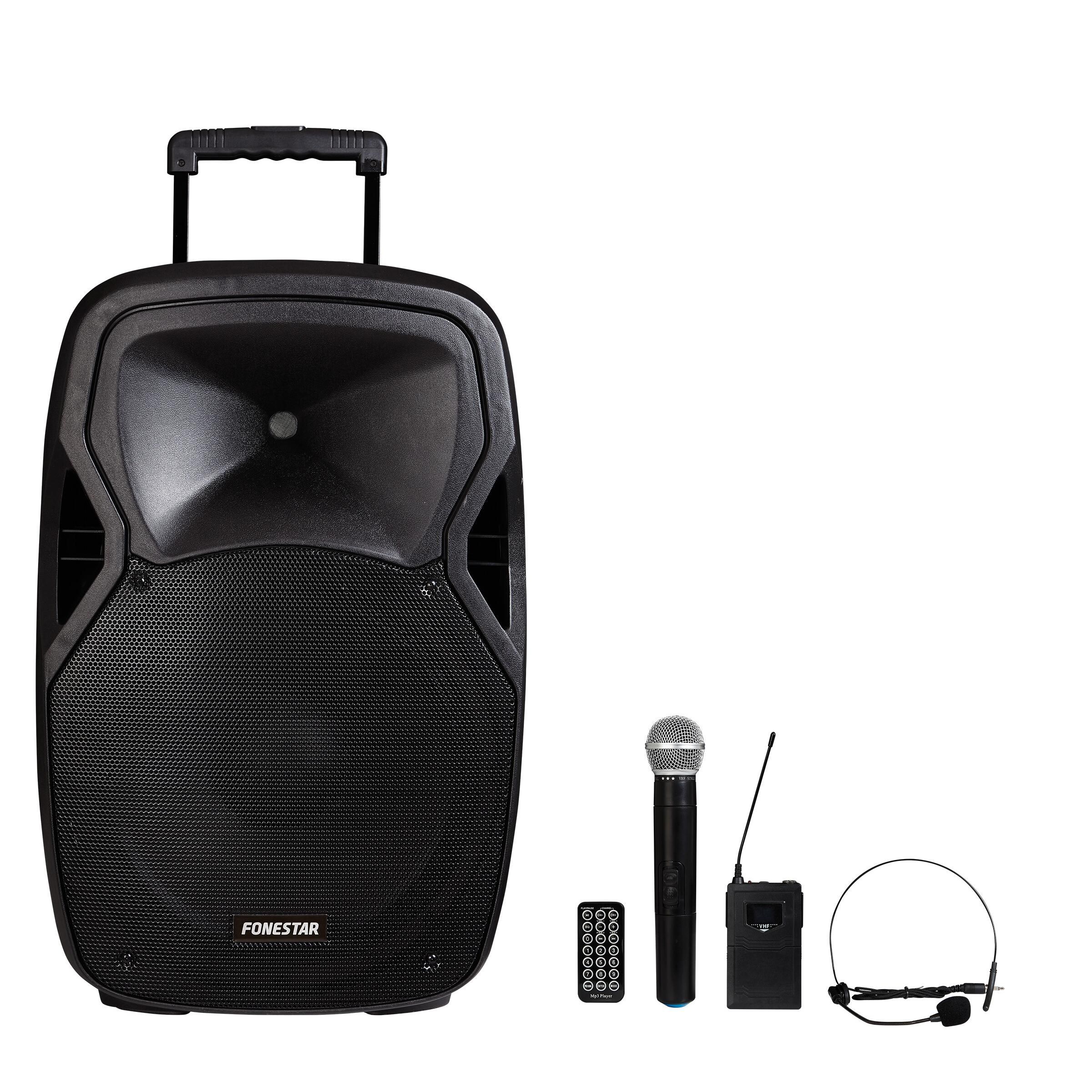 Портативный акустический комплект FONESTAR MALIBU-215P