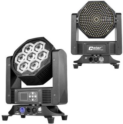 Поворотная LED WASH голова STECHNICS WASH DS712S