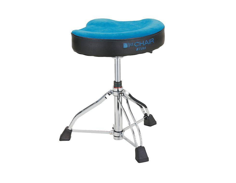 Стул TAMA HT530TQCN 1ST CHAIR GRIDE RIDER DRUM THRONE W/TURQUOISE CLOTH TOP SEAT