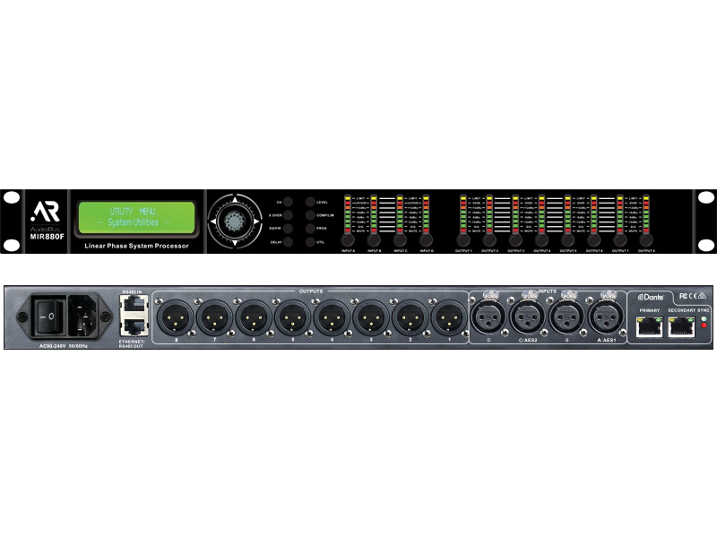 Аудиоконтроллер AUDIORUS MIR880F (DANTE)