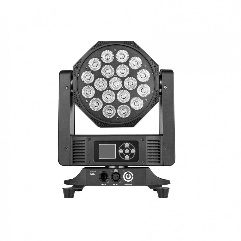 Поворотная LED WASH голова STECHNICS WASH DS1910S