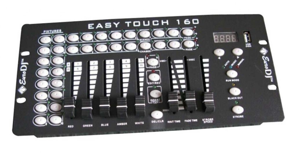 Контроллеры easy. Пульт Euro DJ DMX 512. Euro DJ easy Touch 160. DMX-контроллер Involight DLHEX. Euro DJ DMX контроллер.