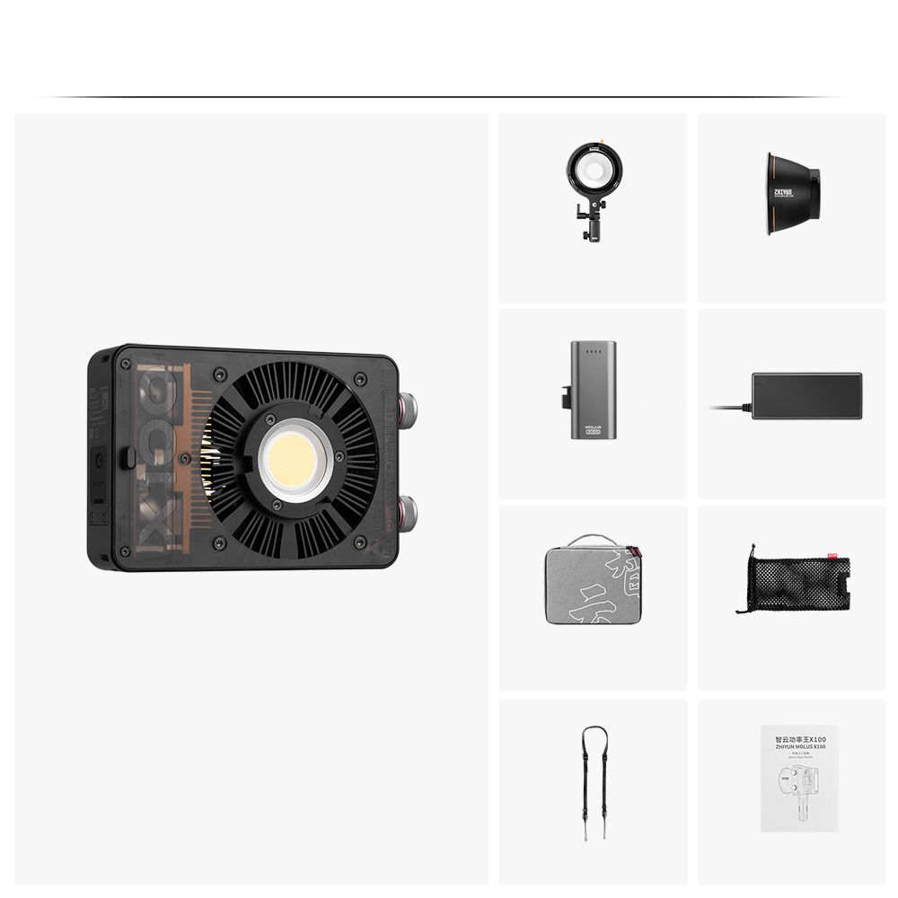 Светодиодный осветитель ZHIYUN MOLUS X100 COMBO (PL105)