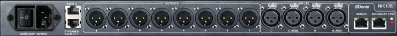 Аудиоконтроллер AUDIORUS MIR880F (DANTE)