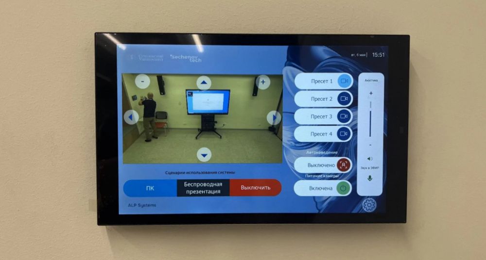 Панель управления iRidi Touch Panel P10