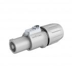 Разъем Powercon ROXTONE RAC3FCO GREY/BLACK RING